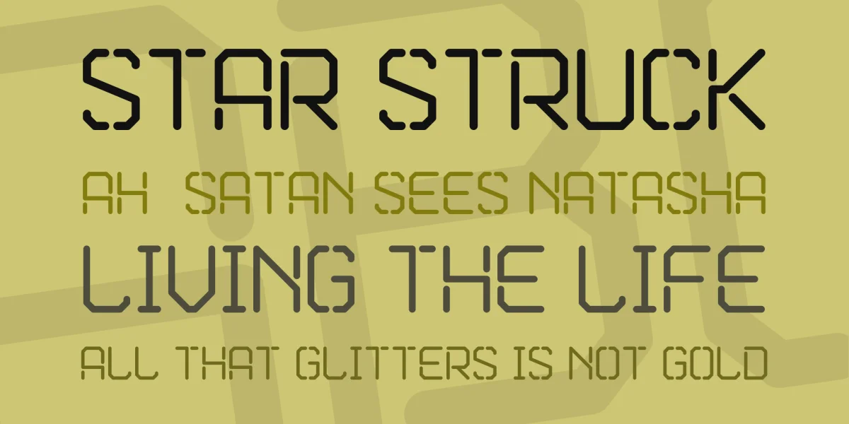 Marske Font preview 2