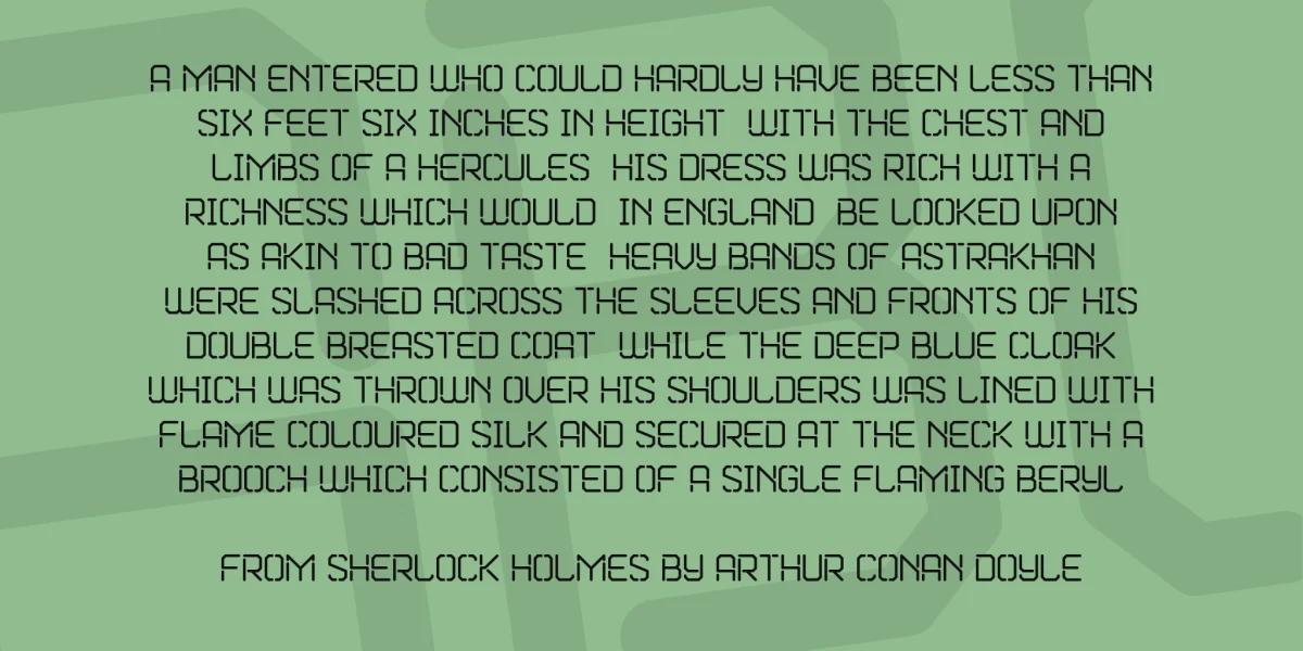 Marske Font preview 3
