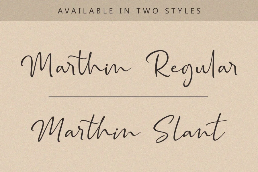 Marthin Font preview 11