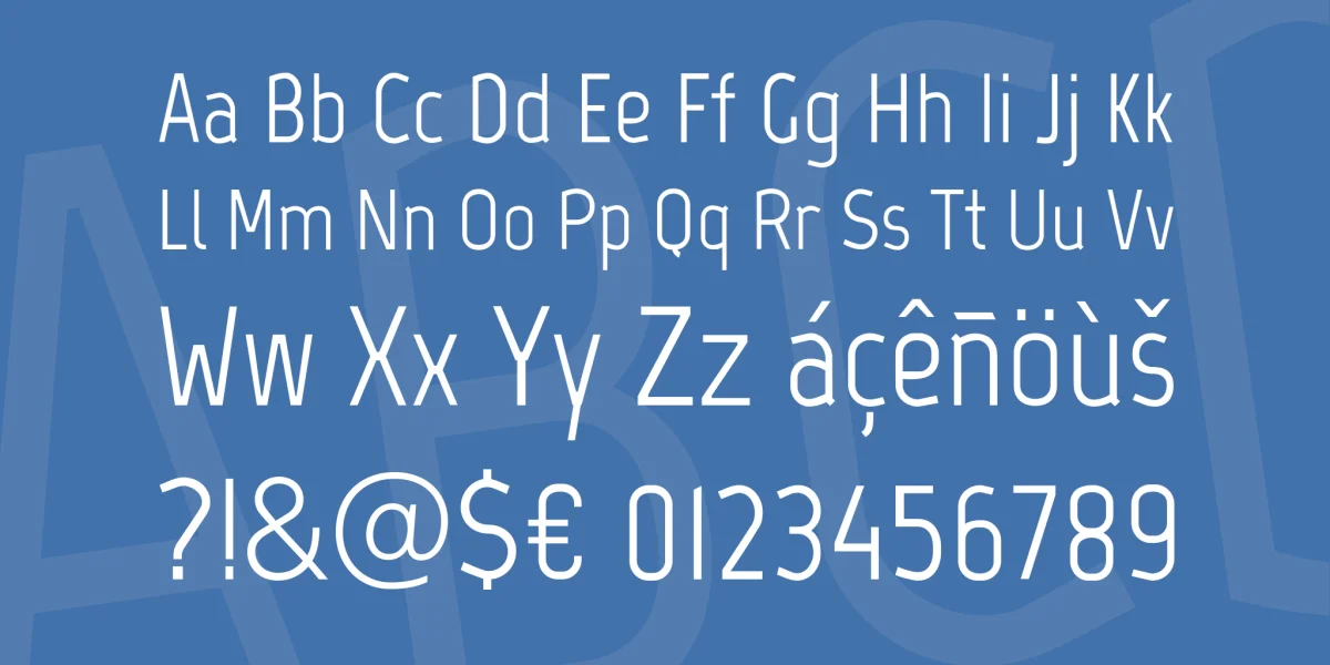 Marvel Font Family preview 4