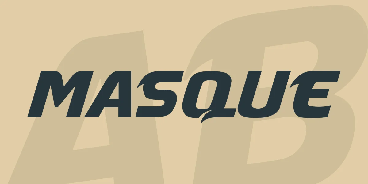 Masque Font