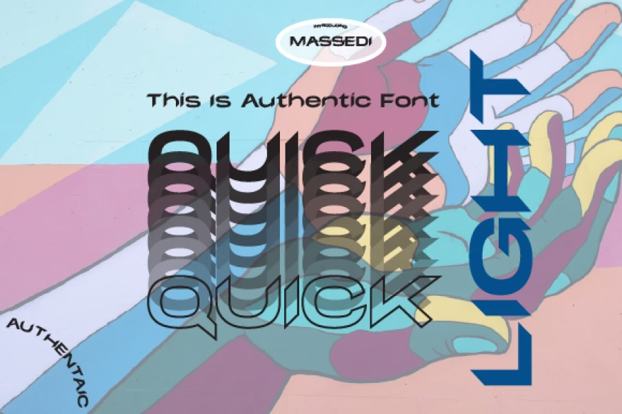 Massedi Font preview 2