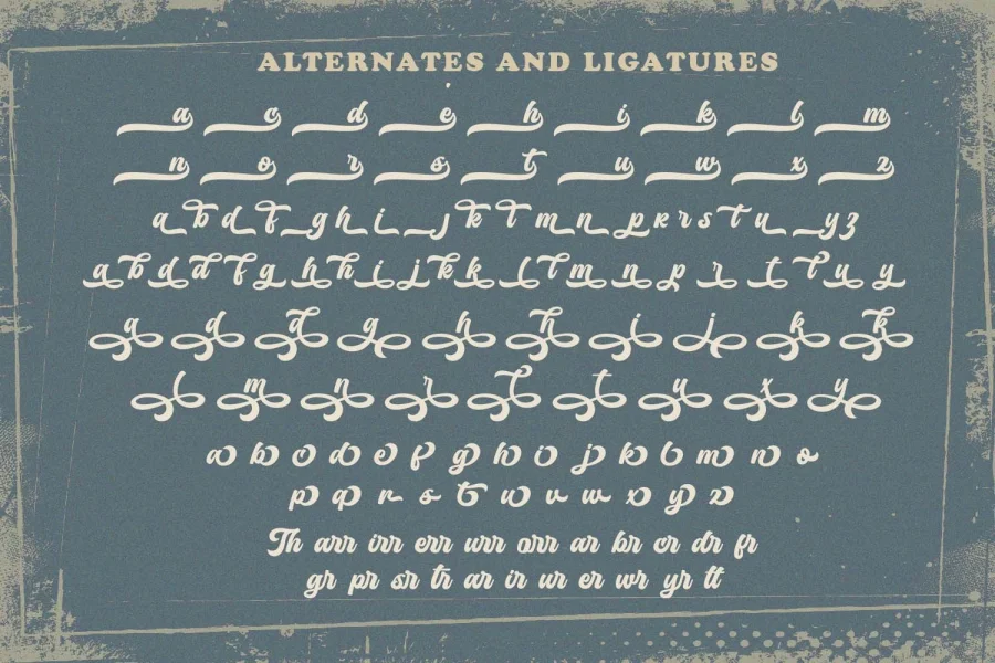 Masterday Font preview 8