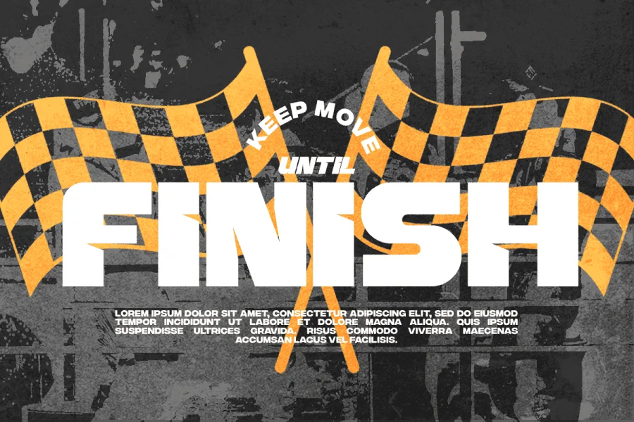 Matchday DEMO Font preview 3