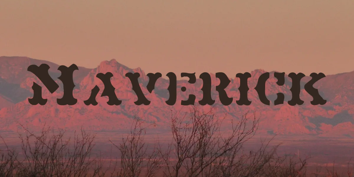 Maverick Font