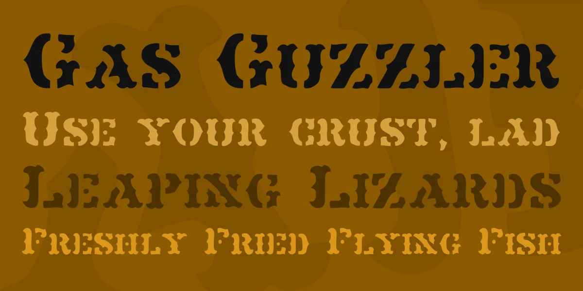 Maverick Font preview 2