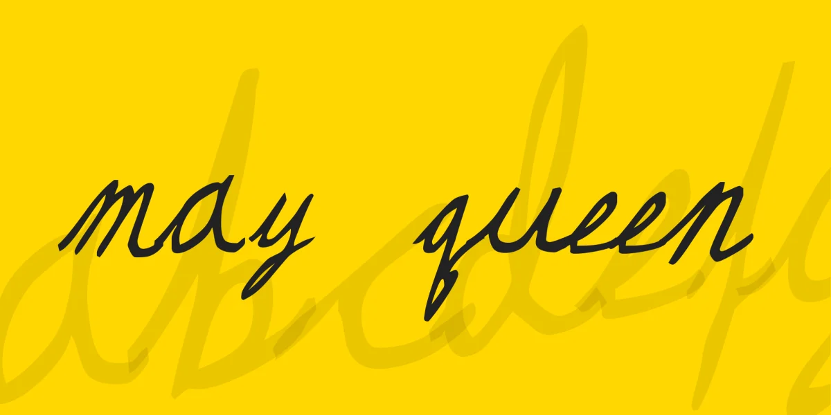 May Queen Font