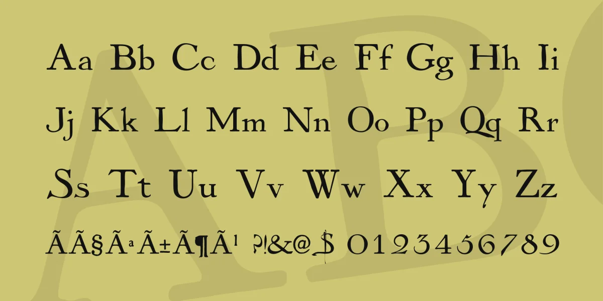 Mayflower Antique Font preview 4