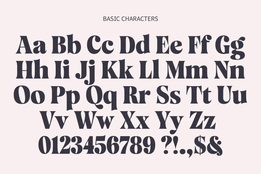 Mazaeni Trial Font Family preview 16