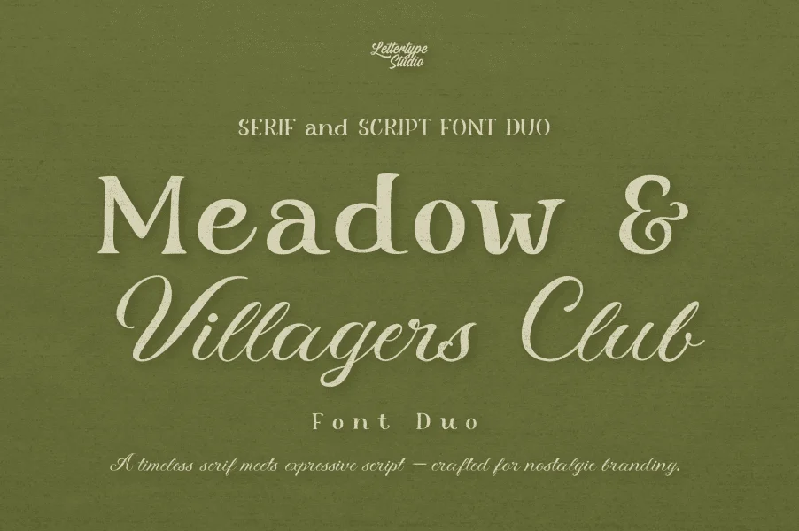 Meadow Demo Font