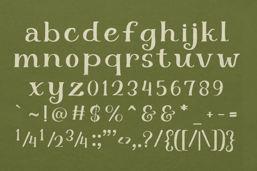 Meadow Demo Font preview 10