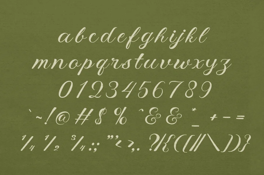 Meadow Demo Font preview 14