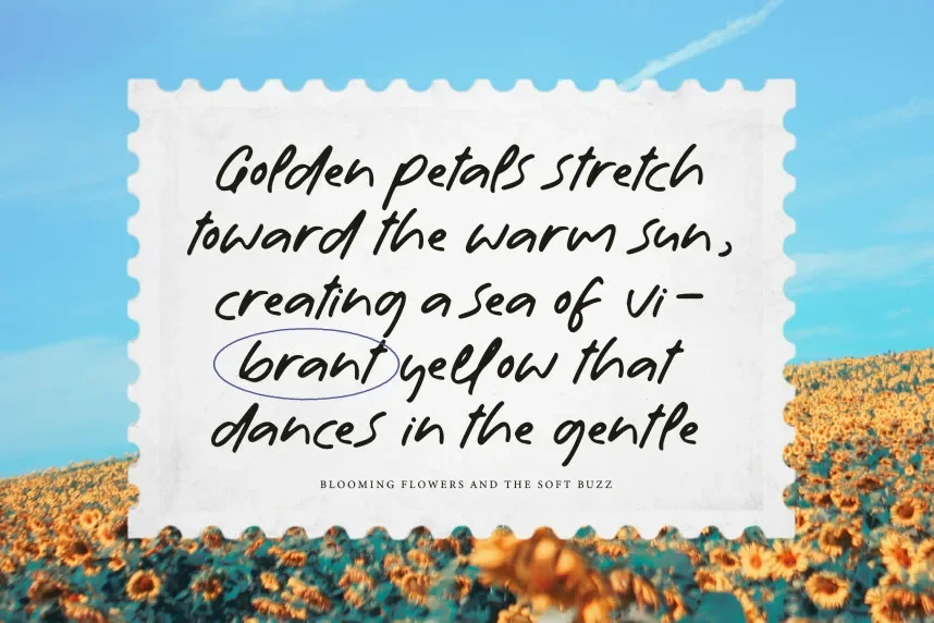 Meadow Yesterdream Font preview 5