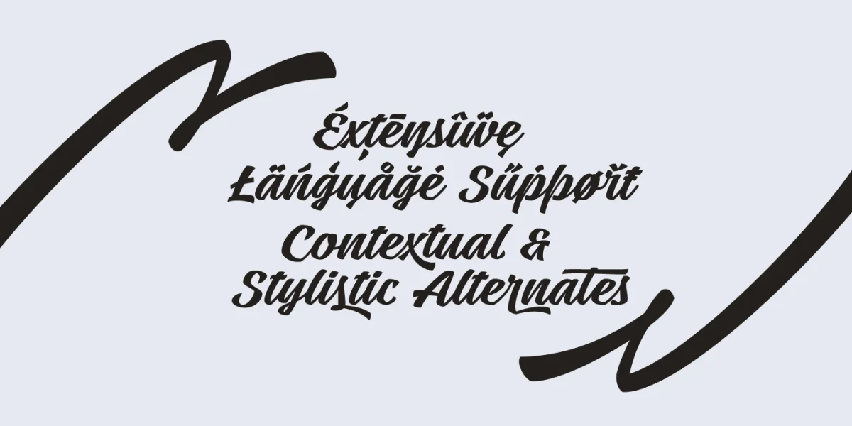 Mean Casat PERSONAL USE Font Family preview 3