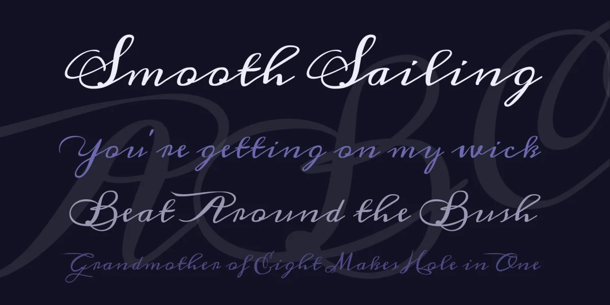 Meddon Font preview 2