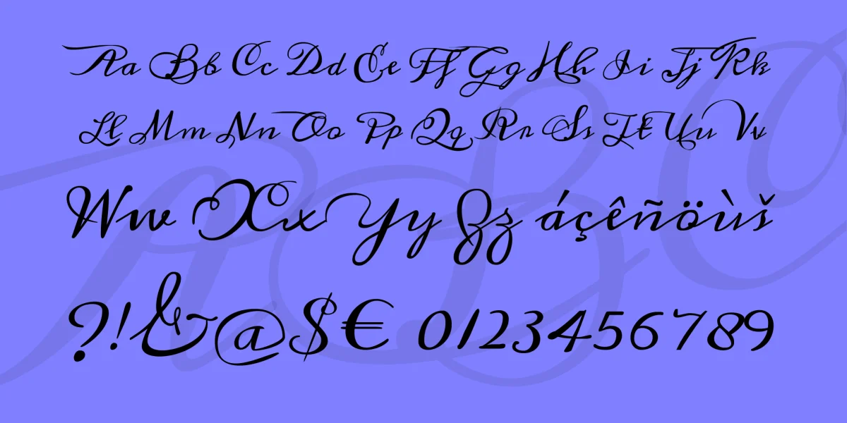 Meddon Font preview 4