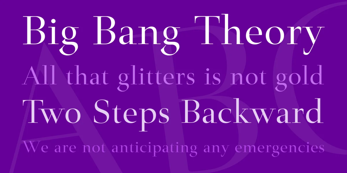 Medio Font preview 2