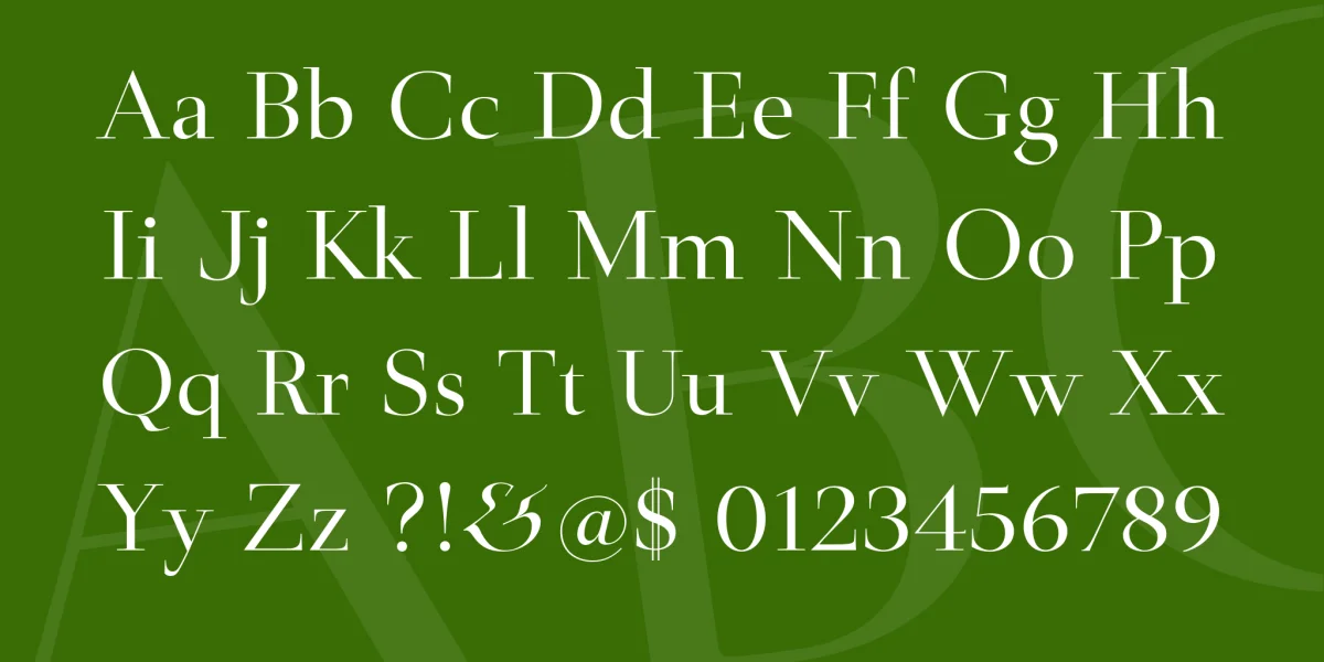 Medio Font preview 4