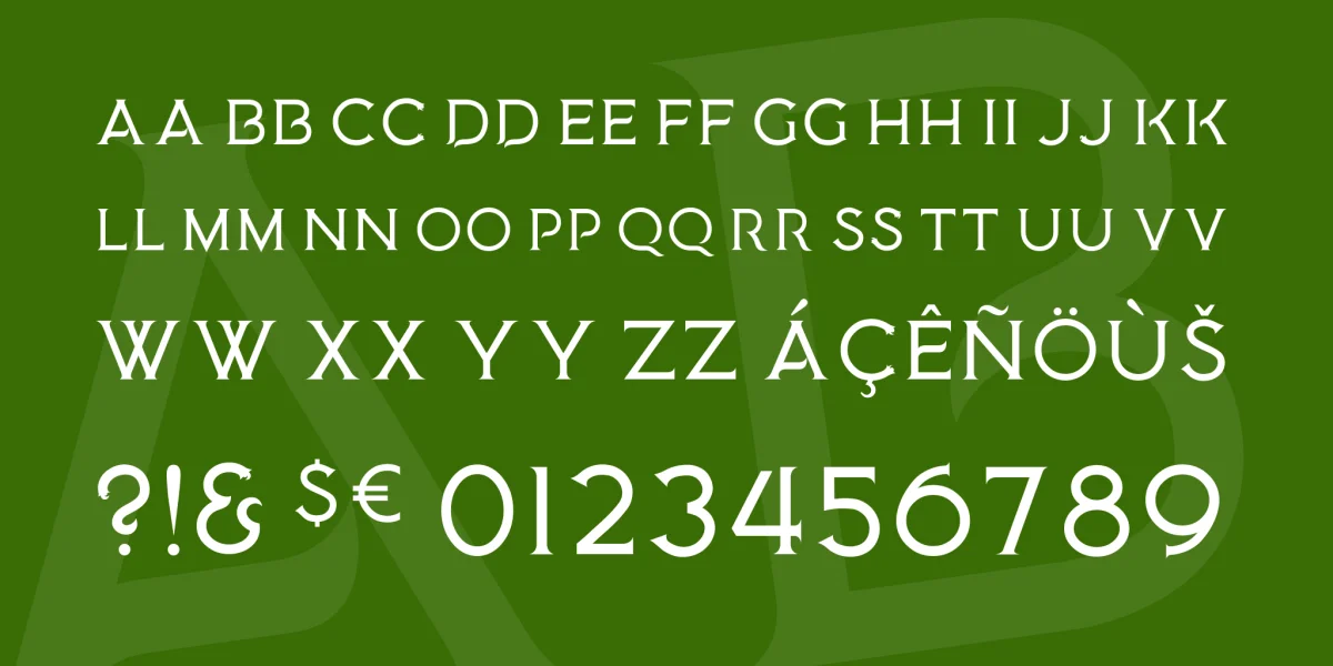 Medusa Gothic Font preview 3