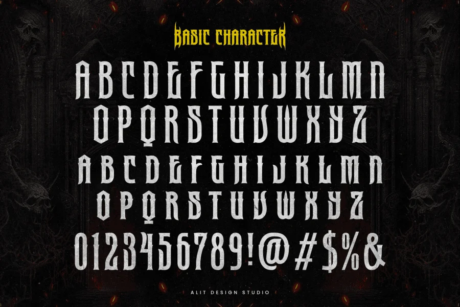 Megaroom Font preview 11