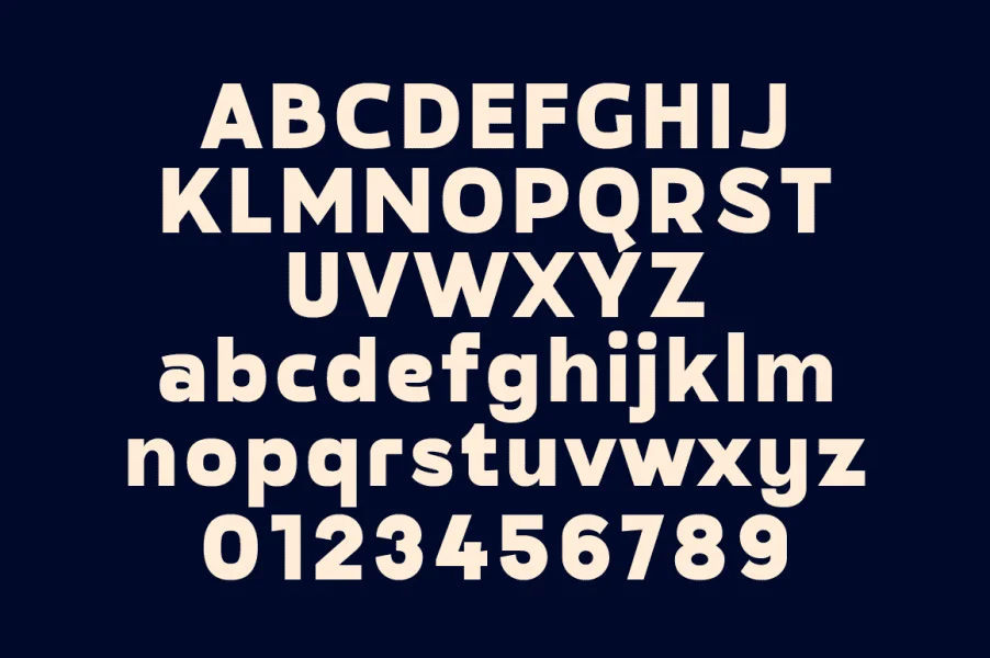Megazine Poster Font preview 11