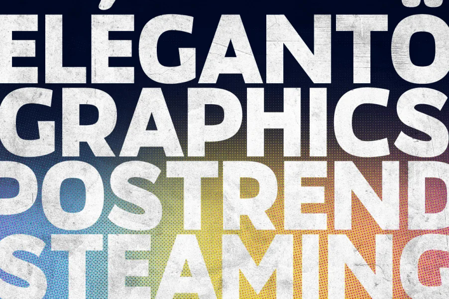 Megazine Poster Font preview 5