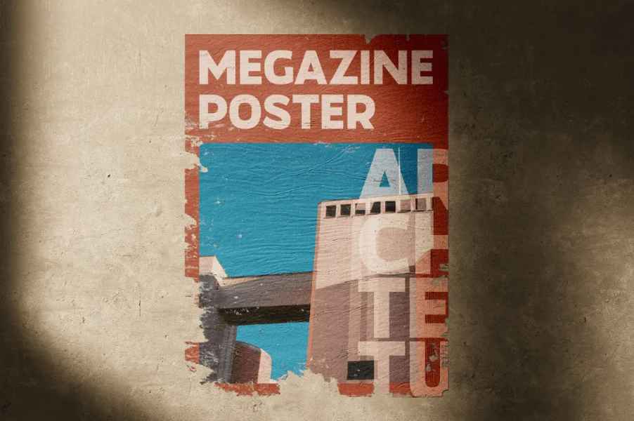 Megazine Poster Font preview 6
