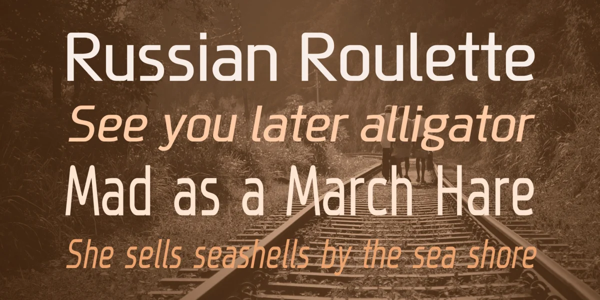 Megi Sans Font Family preview 2