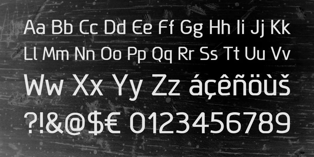 Megi Sans Font Family preview 3