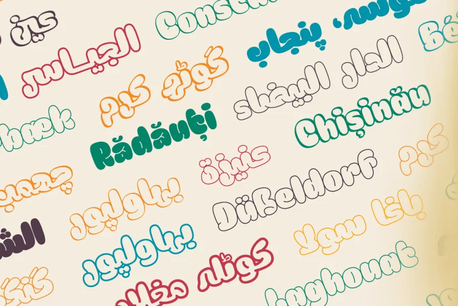 Meila Arabic DEMO Font Family preview 4