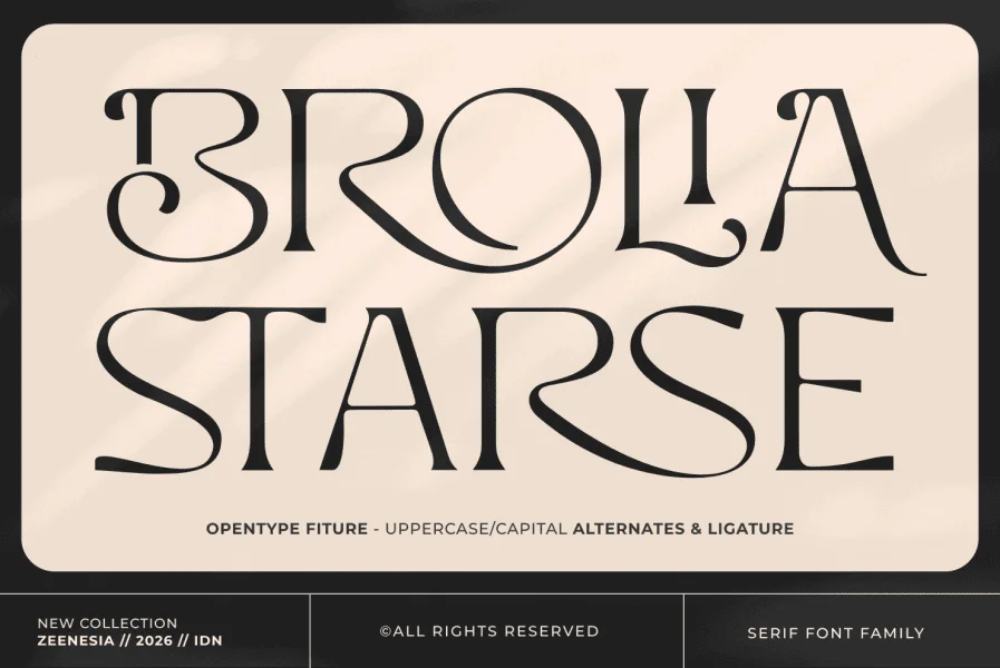Melfira Font preview 5