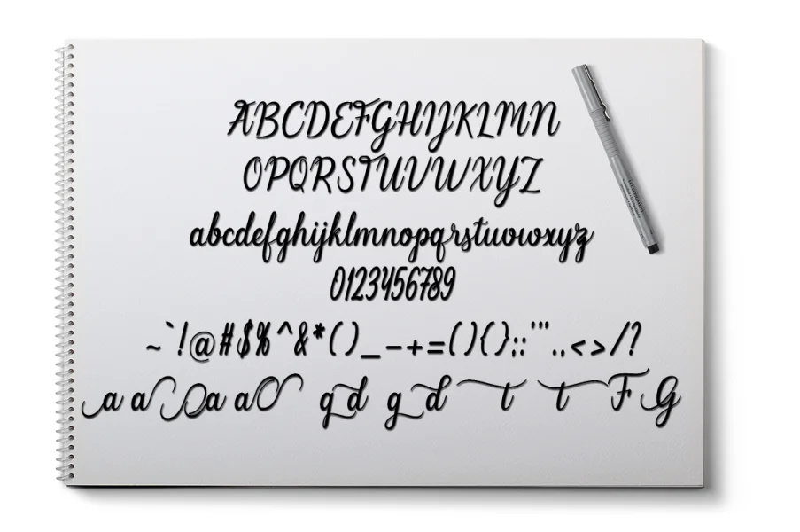 Melinda Font preview 5