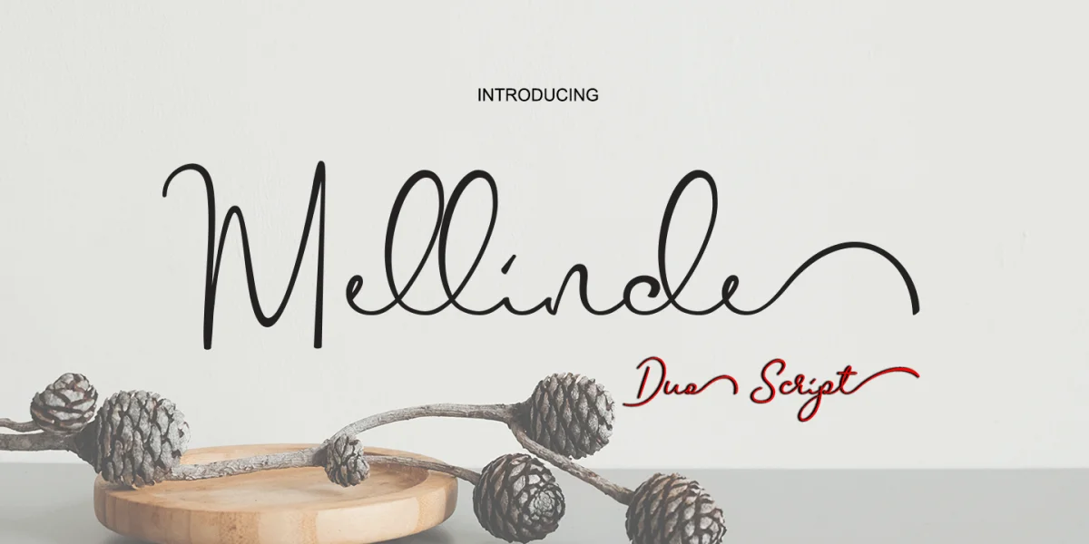 Mellinde Font preview 2