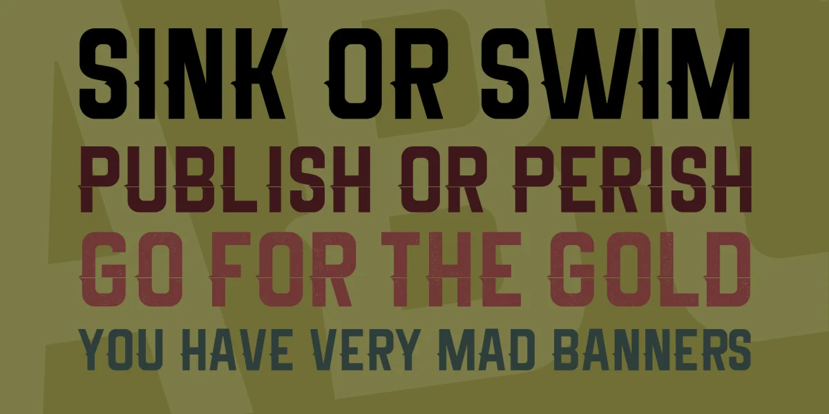 Melma Font Family preview 10
