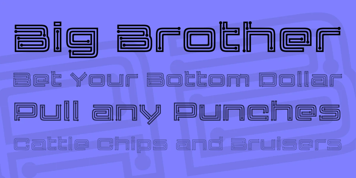 Membra Font preview 2