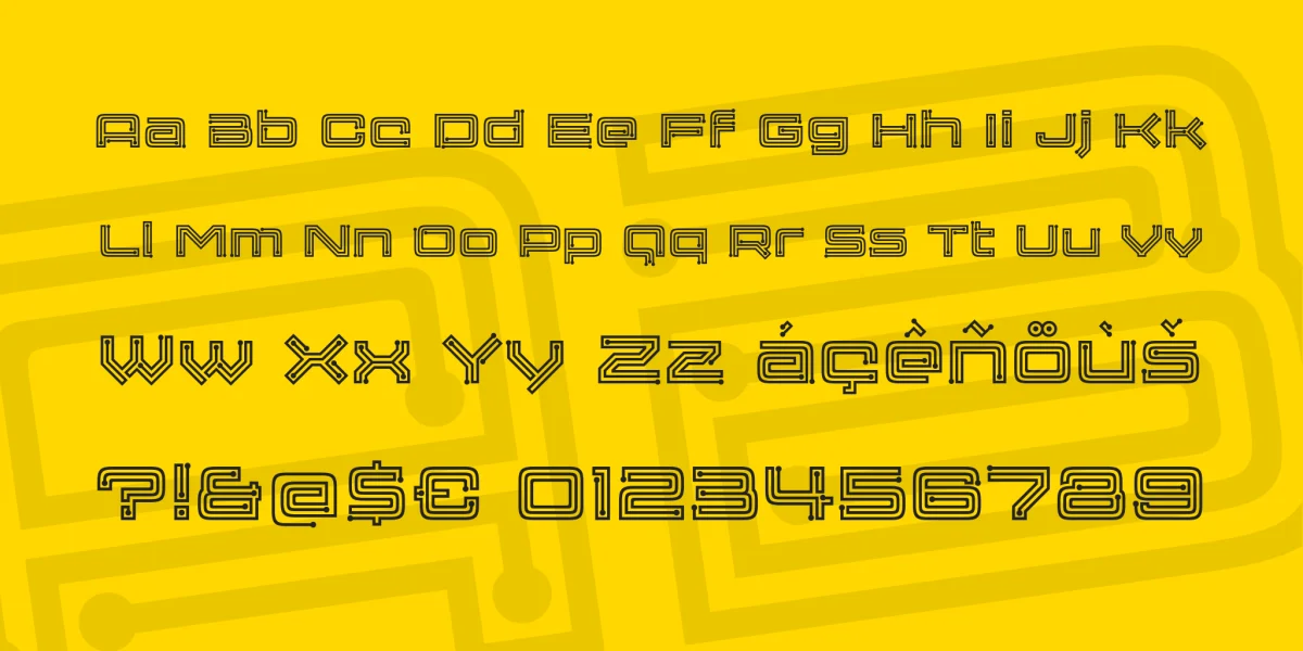 Membra Font preview 3