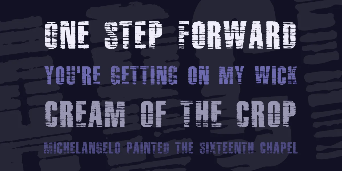 Mentha Rapture Font preview 2