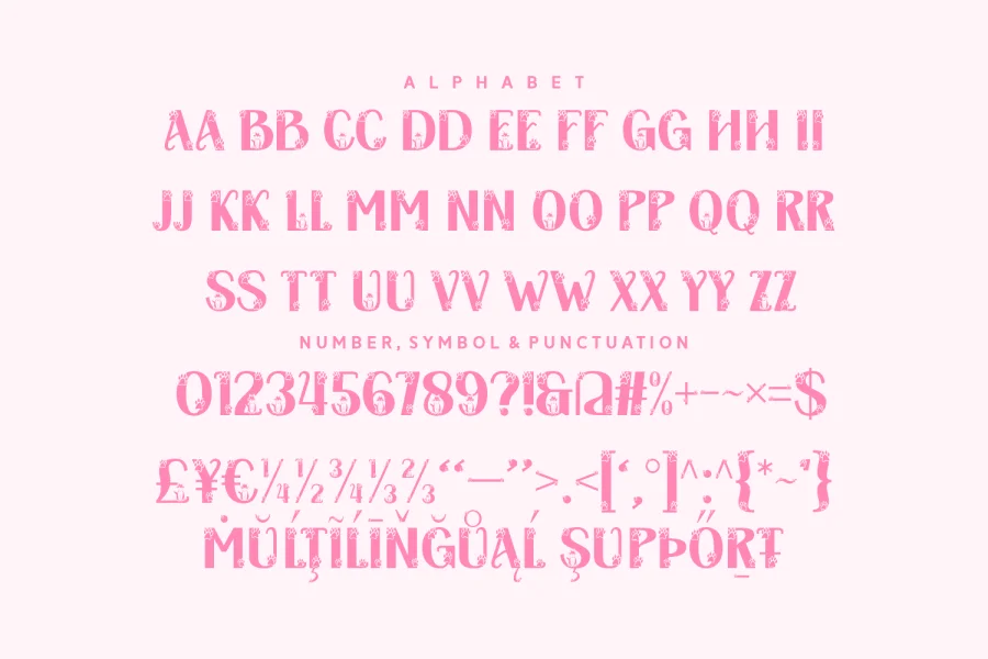 Meowy Kitties Font preview 4