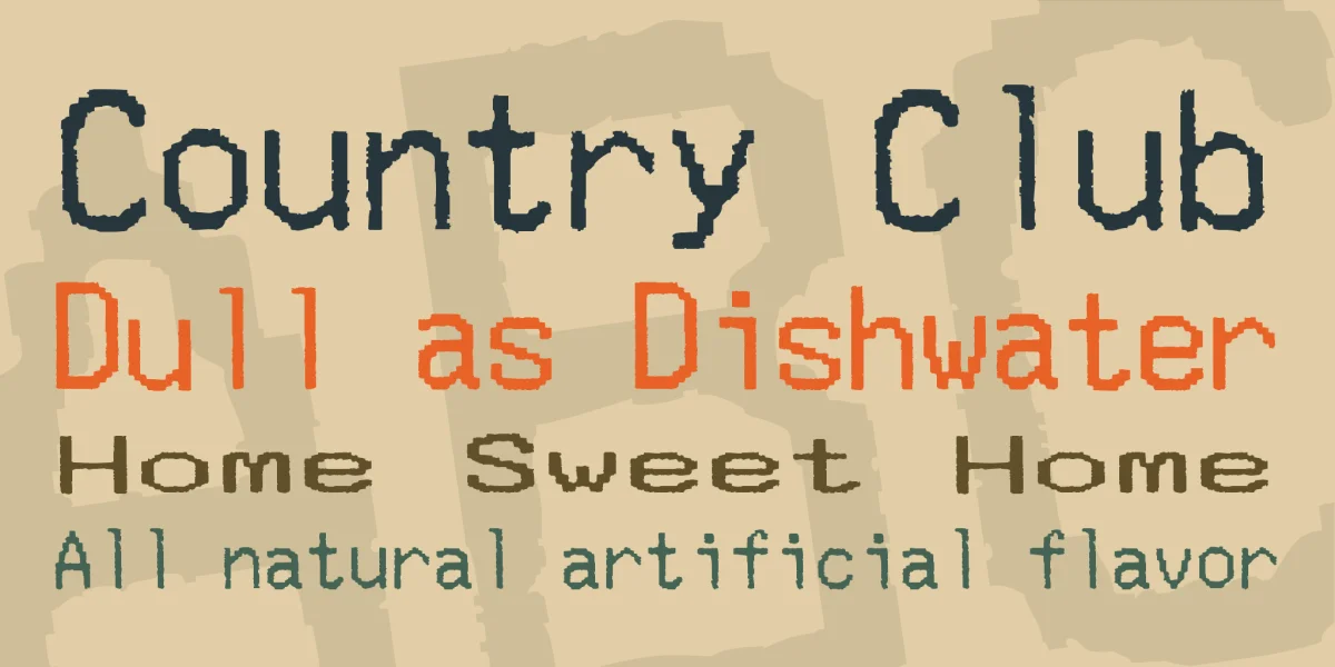 Merchant Copy Font Family preview 2
