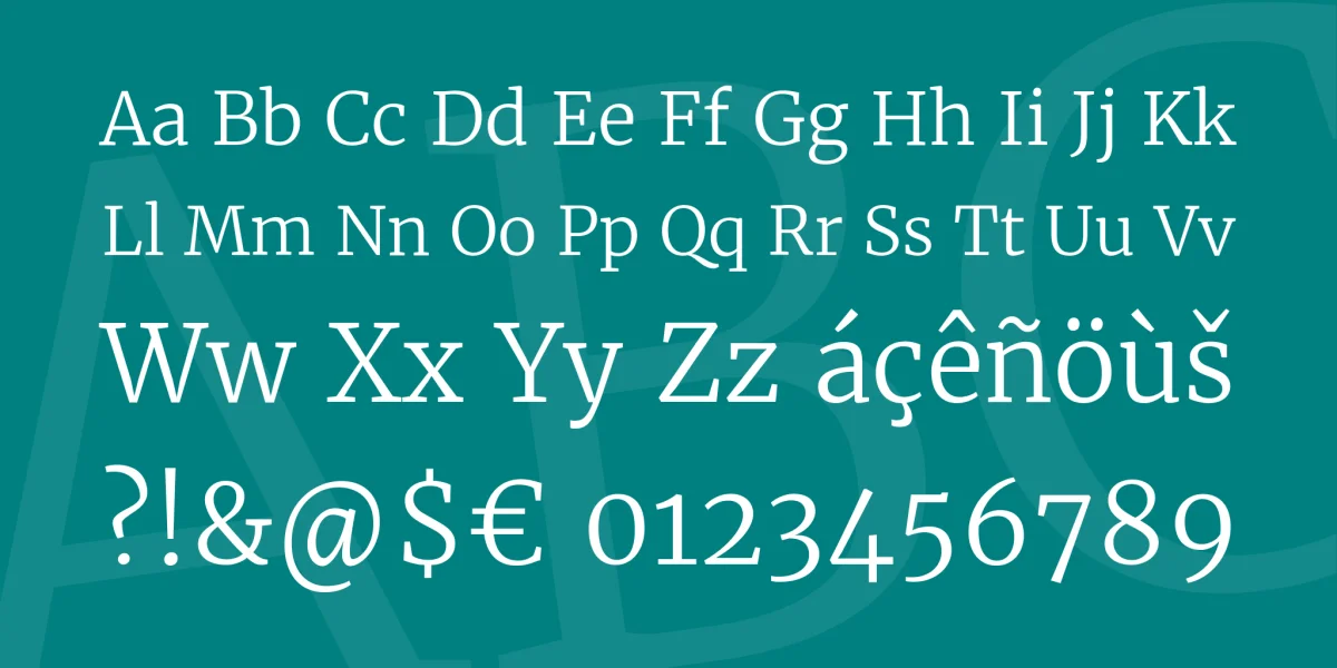 Merriweather Font Family preview 4