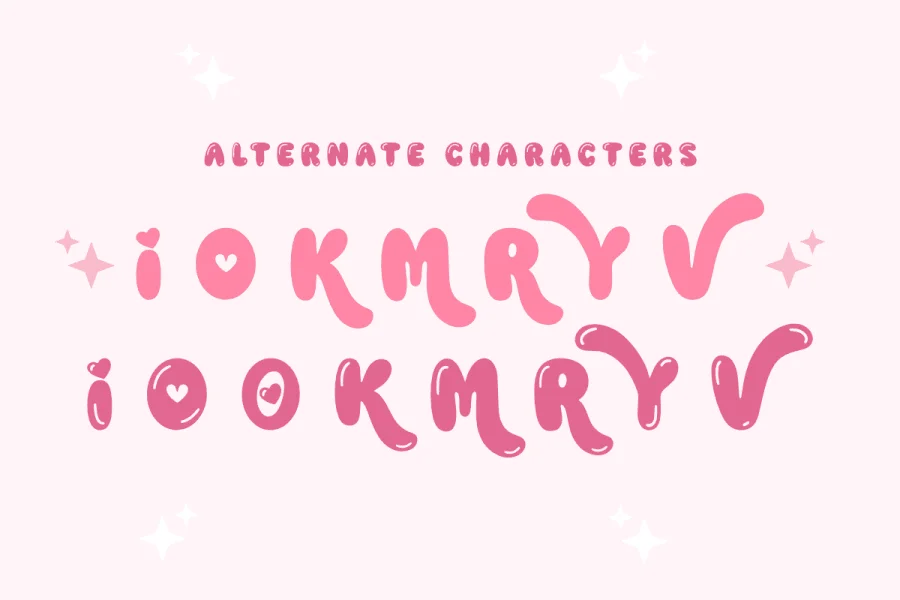 Merry Bright Font preview 3