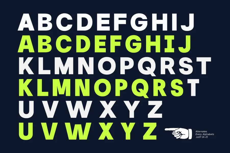 Merta Sans Demo Font Family preview 12
