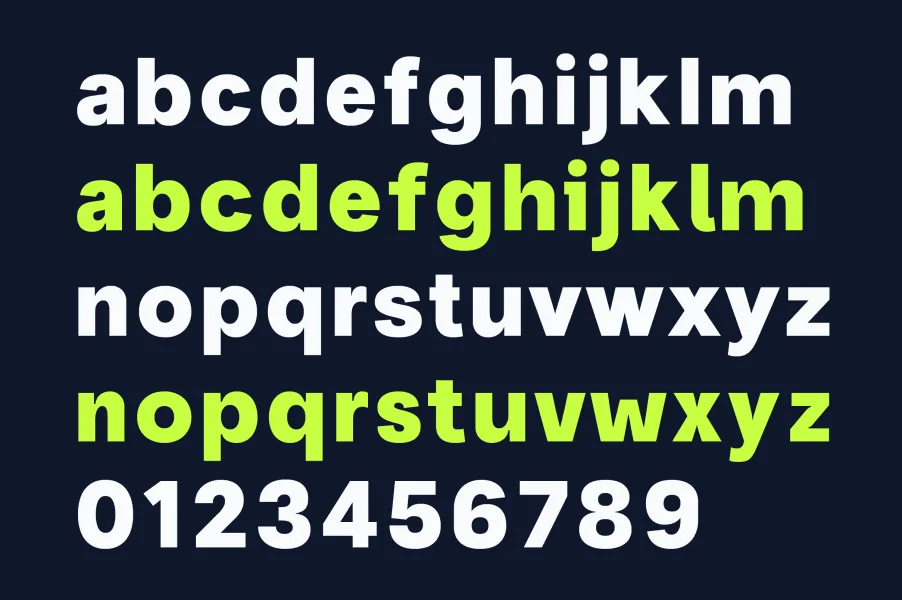 Merta Sans Demo Font Family preview 13