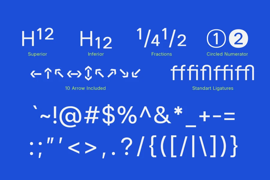 Merta Sans Demo Font Family preview 15