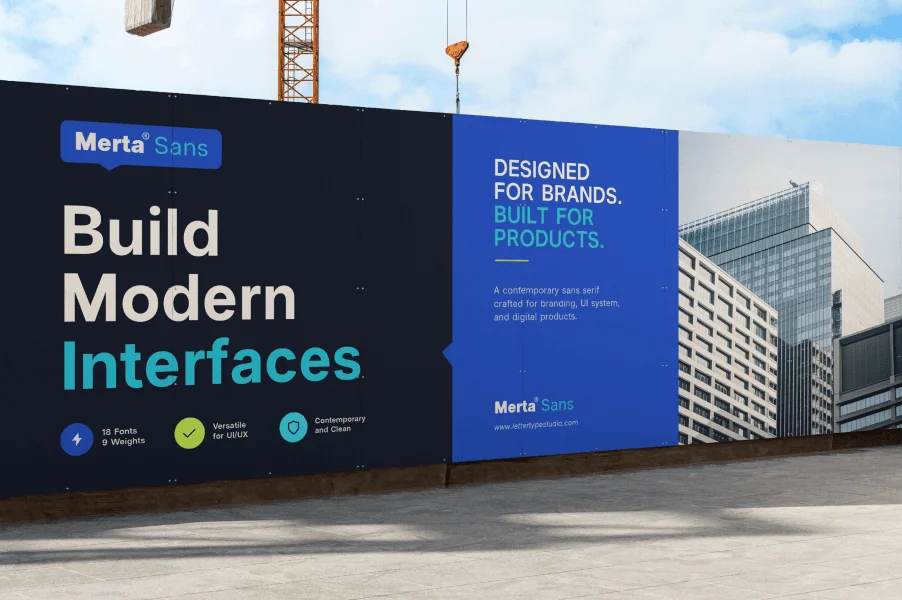 Merta Sans Demo Font Family preview 6