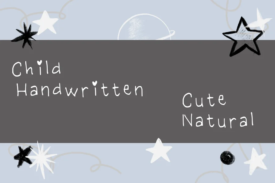 Messy Handwritten Font preview 3