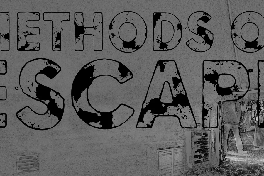 Methods of escape Font preview 8