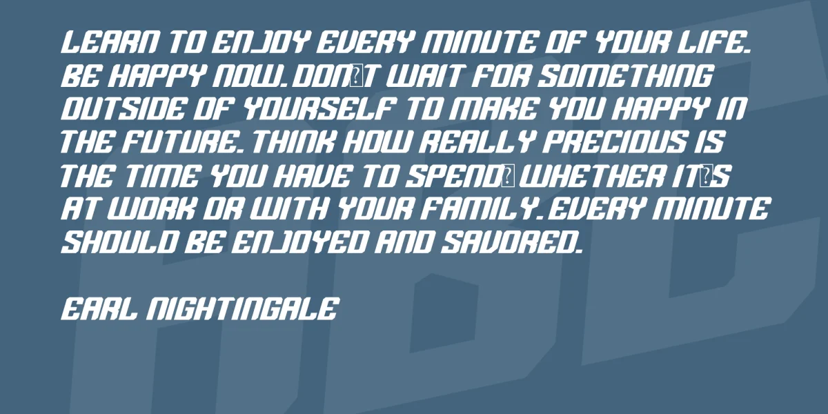 Metricas Font preview 2