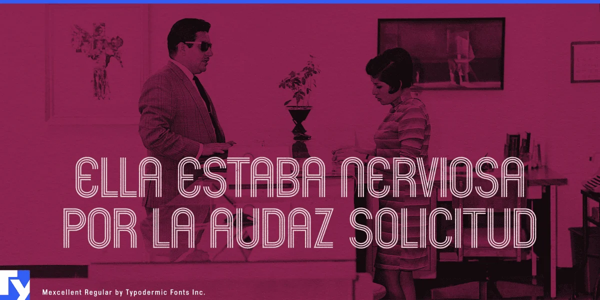 Mexcellent Font Family preview 2