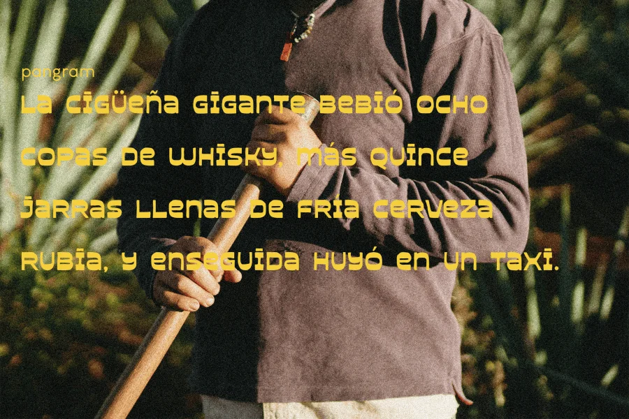 Mezicola Font preview 10